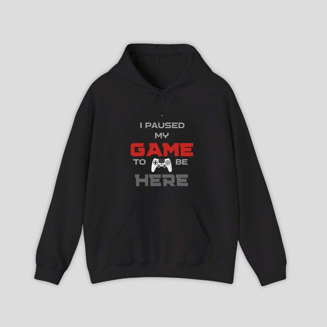 I Paused My Game To Be Here Hoodie