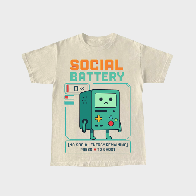 Social Battery MBO T-shirt