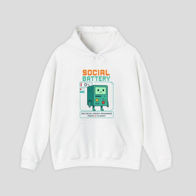 Low Social Battery Gaming Hoodie