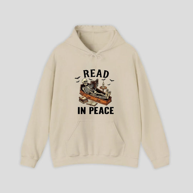 Read in Peace Skeleton Hoodie