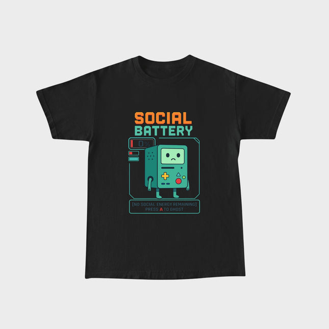 Low Social Battery Gaming T-shirt