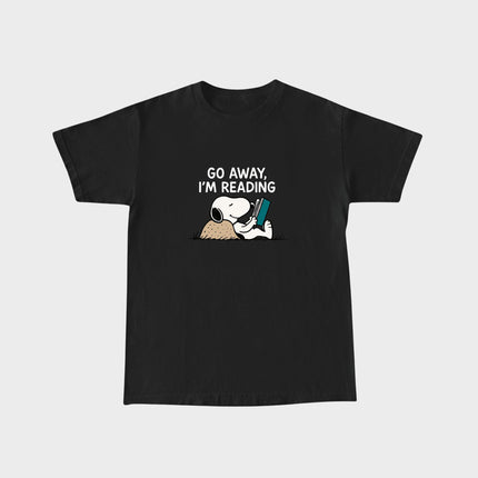 Go Away I'm Reading Snoopy T-Shirt