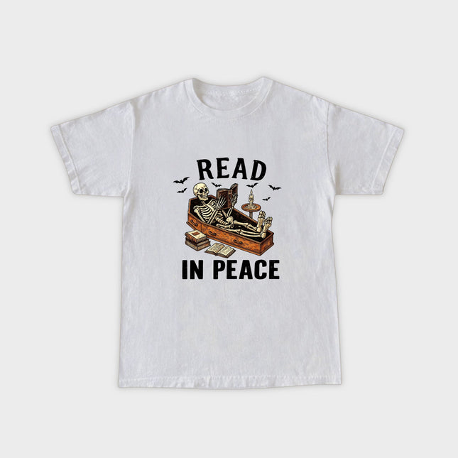Read in Peace Skeleton T-Shirt
