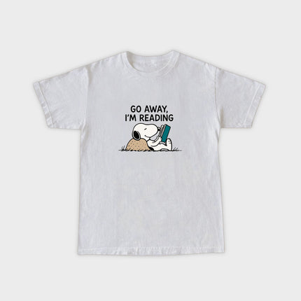 Go Away I'm Reading Snoopy T-Shirt